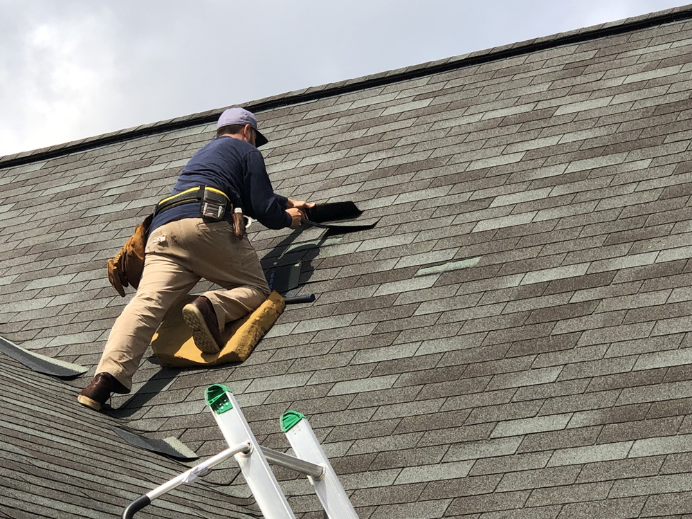 shingle roof repair brevard county